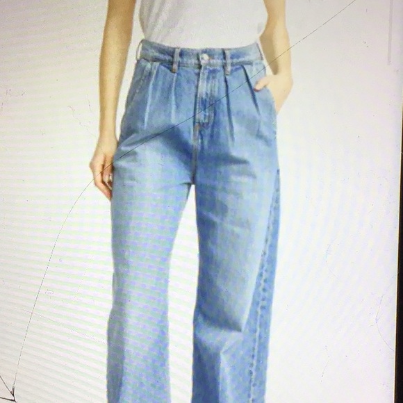 NeW ! Self Contrast Romy Trouser Jean - Picture 4 of 13